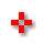 四角の十字（赤）